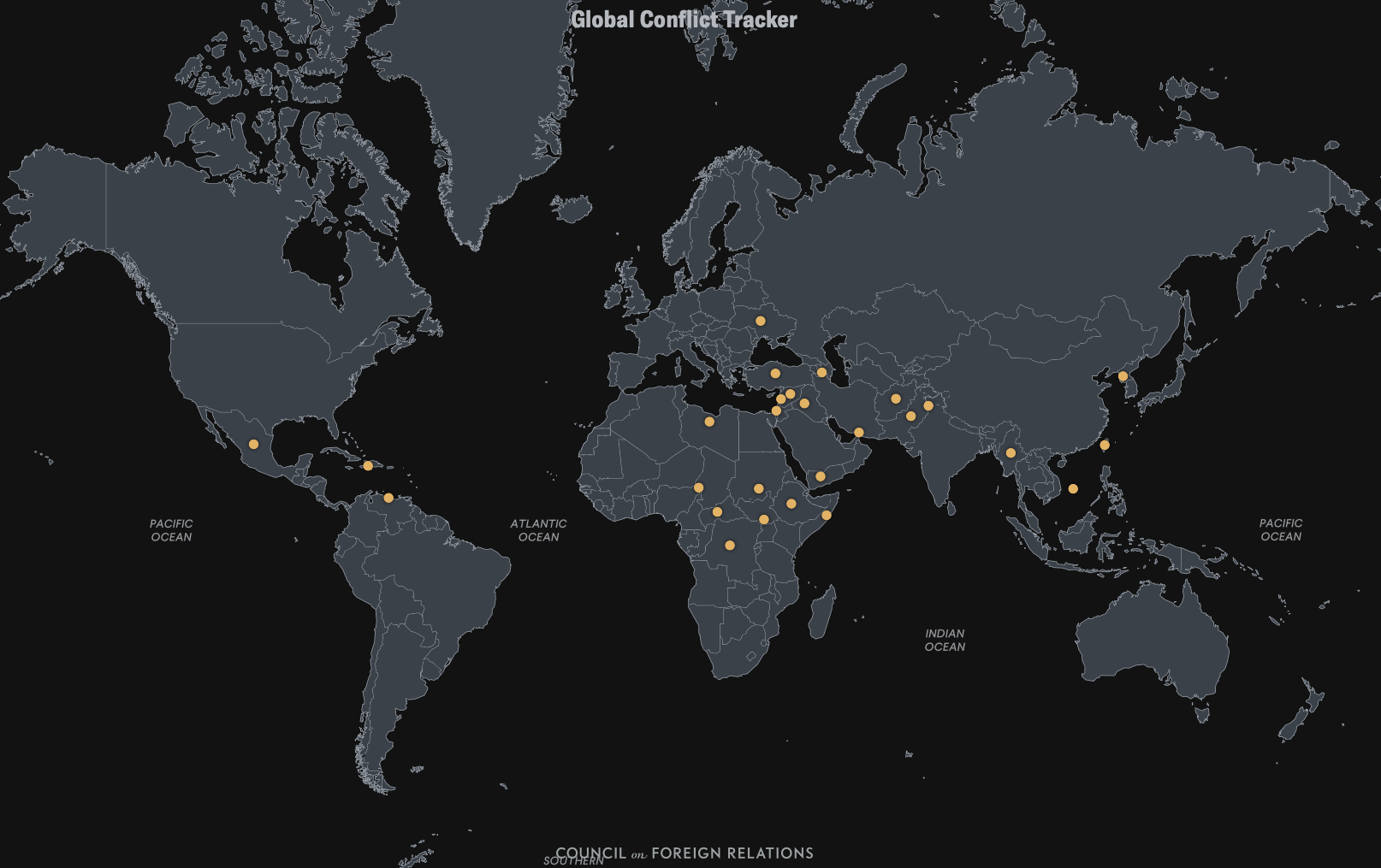 Global Conflict Tracker